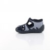 RenBut slippers 13-128 navy blue stripes