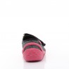 RenBut slippers 33-378 black brocade butterfly