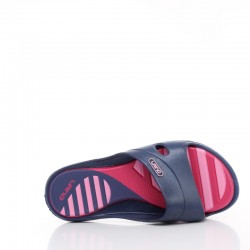 lano flip-flops navy blau und rosa