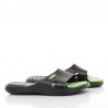 lano flip-flops black and green