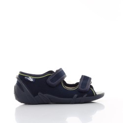 RenBut children's outdoor slippers 33-378 navy blue2