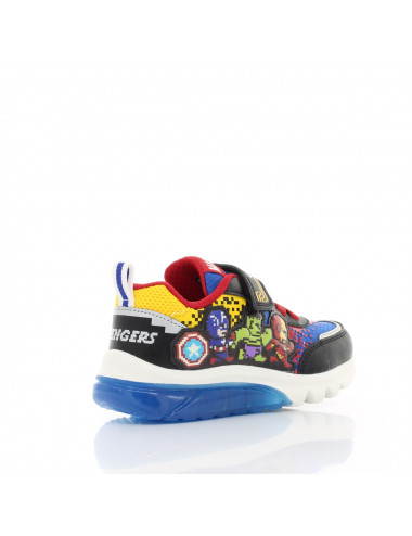 GEOX Ciberdron Avengers - Multicolored Sneakers with LED Lights for
