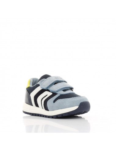 GEOX Alben - Blue and navy blue Sneakers for Kids | GEOX Store