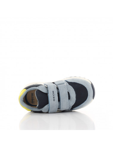 GEOX Alben - Blue and navy blue Sneakers for Kids | GEOX Store