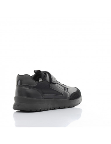 GEOX Briezee - Black Sneakers for Kids with Respira Membrane and Insole