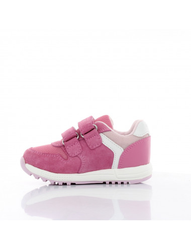 Różowe Sneakersy GEOX Alben B453ZA - Oddychające Obuwie dla Aktywnych