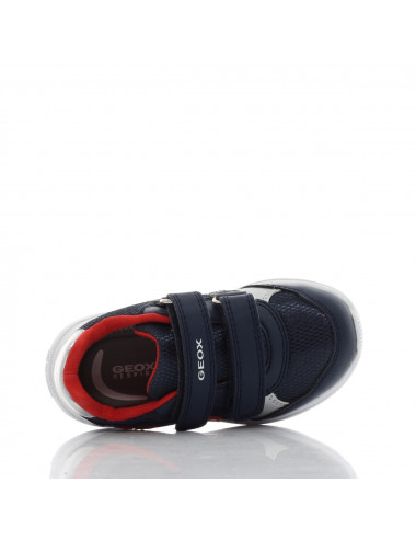 GEOX Sprintye - Children's Sneakers with Respira Membrane and Shark Motif