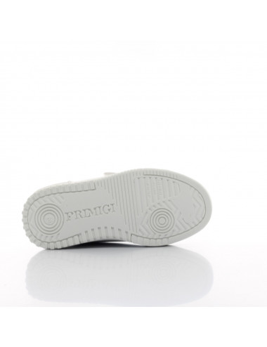 Primigi Sneakers for Kids - White, Technical, Flexible with Anti-Slip.