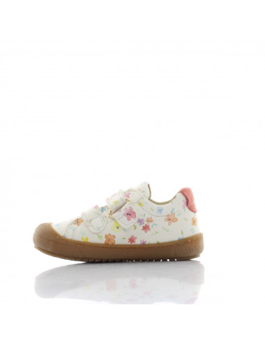 Primigi White Flower Sneakers für Kinder - Naturleder &amp; Comfo