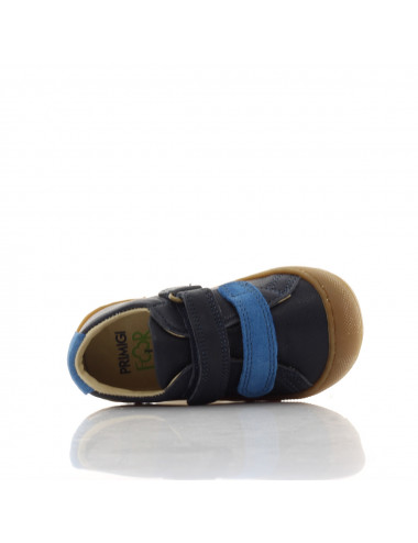 Primigi Children's Sneakers in Navy Blue - Comfort and Style with Leather