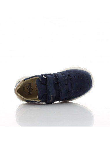 Primigi Navy Blue Sneakers for Kids - Comfort and Style in Natural Leather