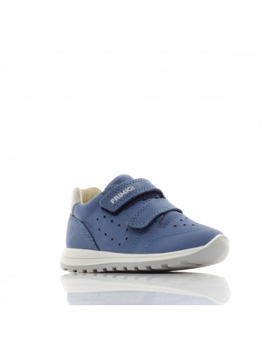 Primigi Niebieskie Sneakersy dla Dzieci - Skóra Naturalna z Komfortową