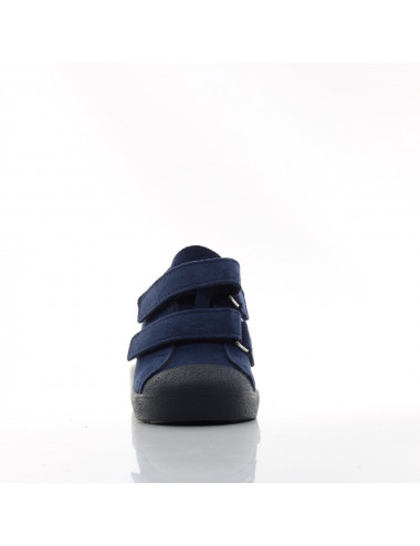 Mrugala Fico Indigo - Children's Jeans Boots from Natural Leather