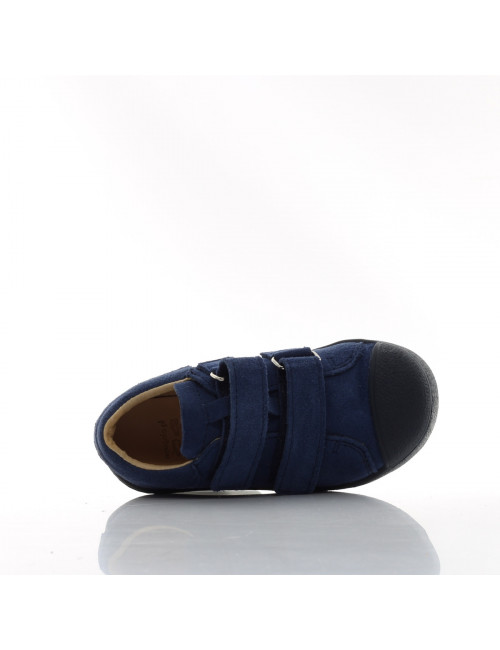 Mrugala Fico Indigo - Kinder Jeans Stiefel aus Naturleder
