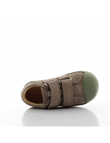 Mrugala Fico Desert - Beige Children's Boots from Natural Leather