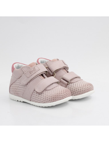 Emel Annuals Sorrento - Pink, Leather Shoes for Kids, Elastic.
