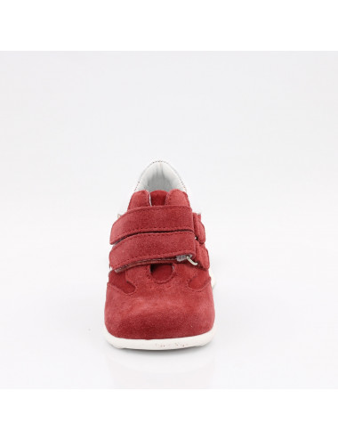 Emel Roczki Tokyo - Czerwone Skórzane Buty dla Dzieci, Elastyczne