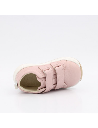 Emel Pink Sneakers for Kids - Comfort and Style. Natural Leather,