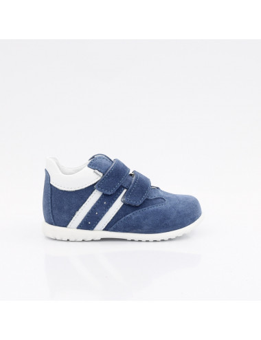 Emel Tokyo ES 2392A - Blue Velcro Children's Shoes