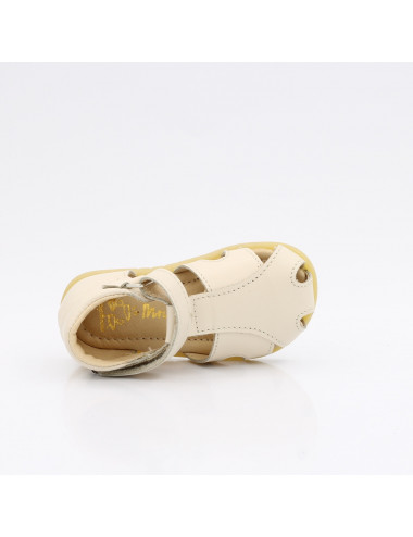 Mrugala Mimi vanilla children's covered sandal 1111/4-01
