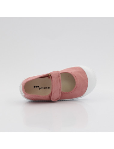 Potomac Spanish Sneakers - Pink Ballerinas with Rubber Nose