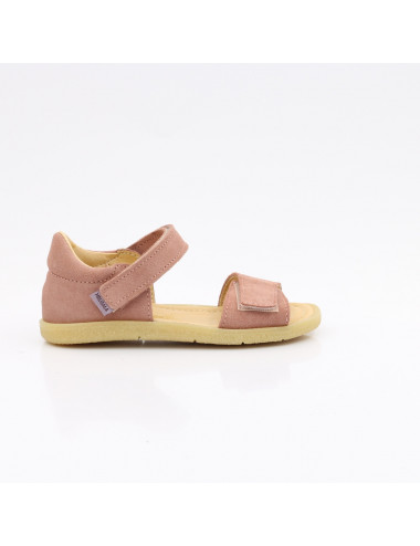 Mrugala Summer rosa velour outdoor children's sandal 1224/4-44