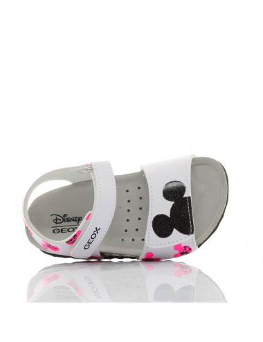 Geox Chalki korytkowe sandały dziewczęce z serii Disney B452RB-000BC-C1441